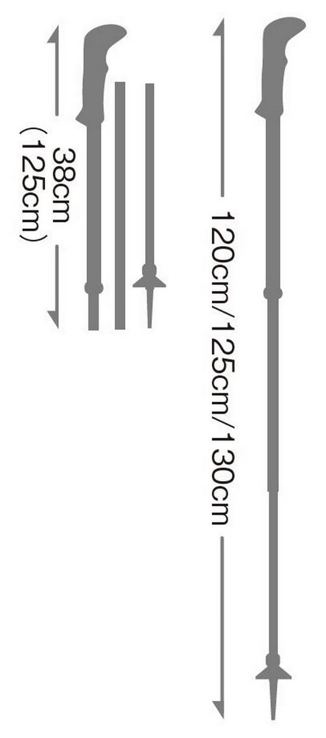 LEKI Sherpa FX.One aluminum lower shaft adds rigidity for steady pacing.