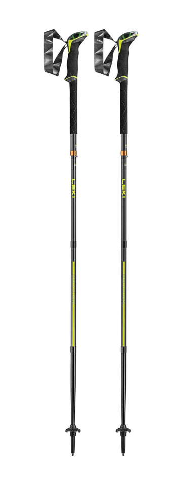 LEKI Sherpa FX.One interchangeable baskets support trekking and snow scenarios.