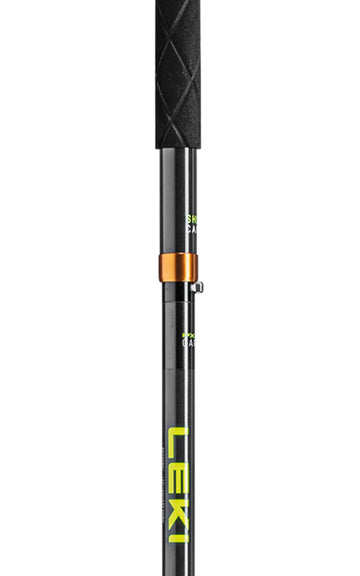 LEKI Sherpa FX.One available lengths 120-140 cm for versatile reach.