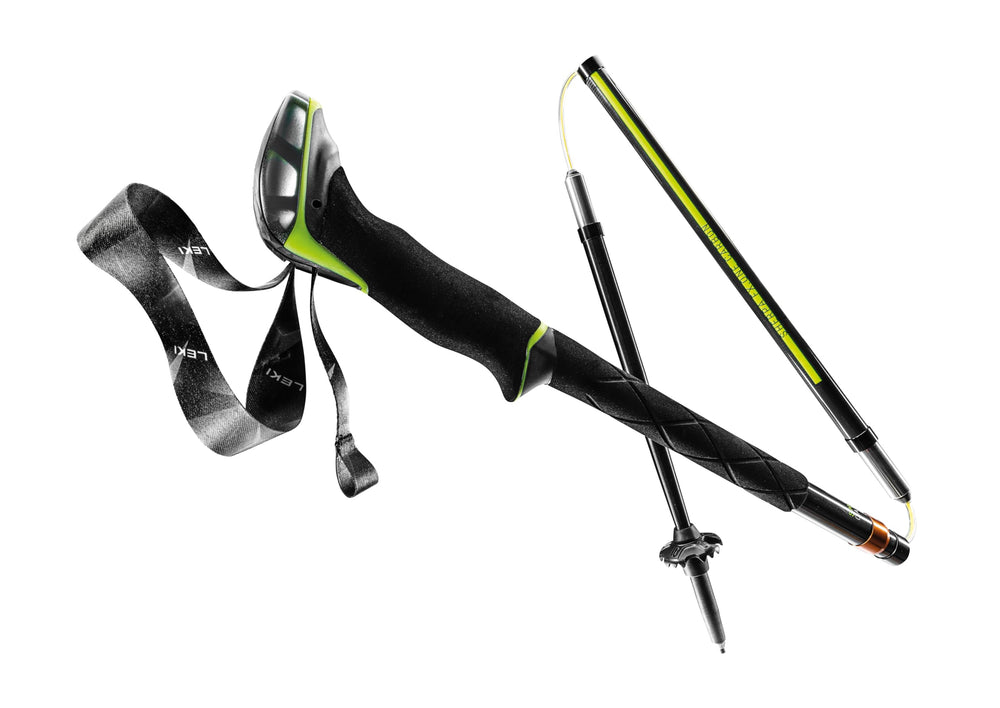 LEKI Sherpa FX.One adjustable length accommodates varied terrain