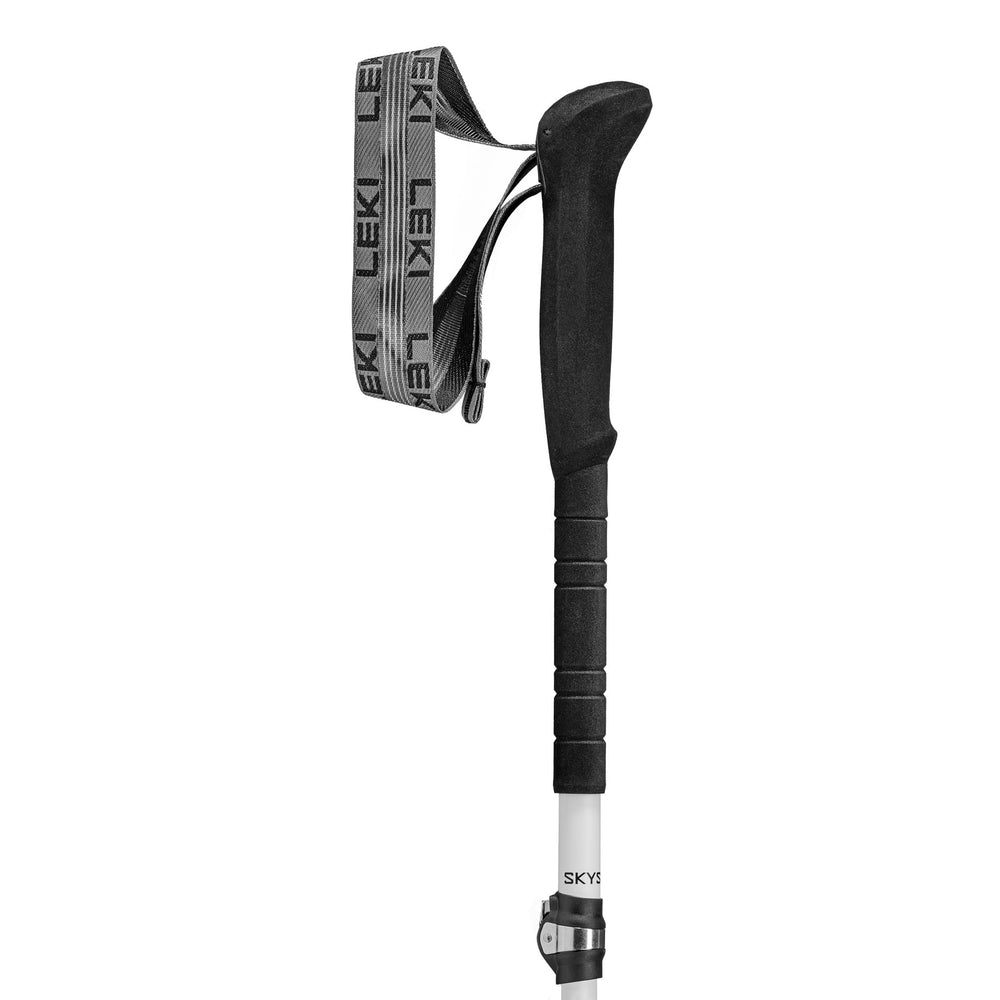 LEKI Skysolo micro basket and tip ready for alpine trails.
