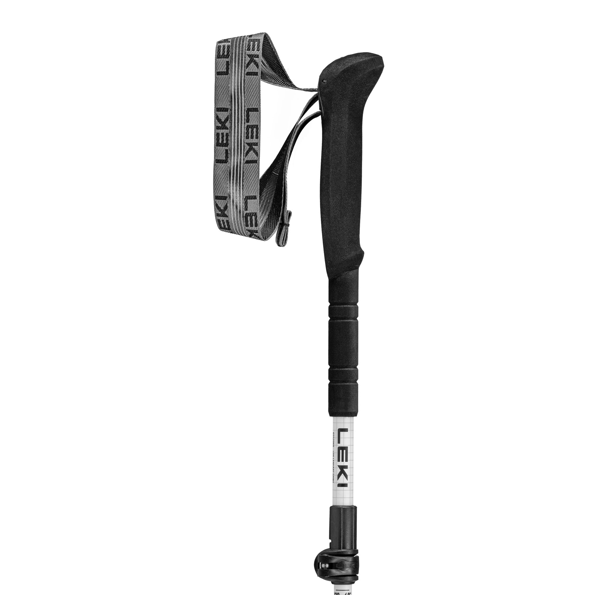 Speed Lock Plus secures pole length from 110 to 130 cm on climbs and descents
