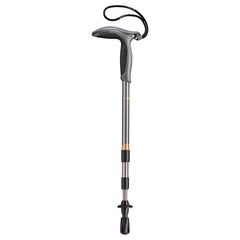 LEKI Super Micro Walking Pole with twist-lock adjustment for secure setup on rough trails.