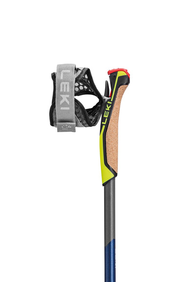 LEKI Traveller FX.One detachable strap enables quick adjustments on the go.