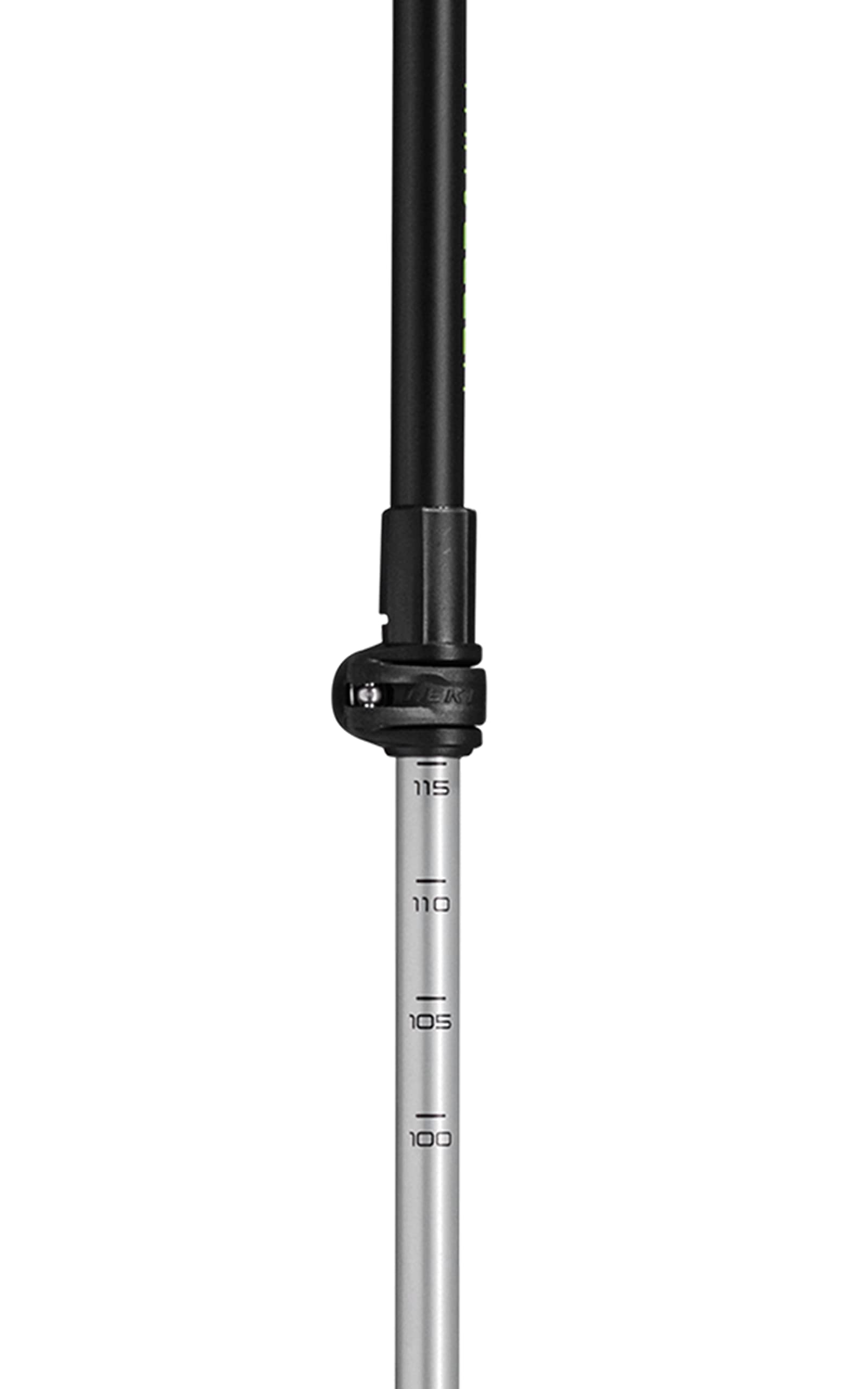 LEKI Traveller Speed Lock Plus latches secure length quickly during transitions