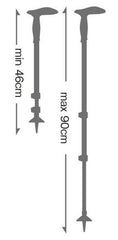 LEKI Super Lock twist-locking mechanism for secure on-the-go adjustments