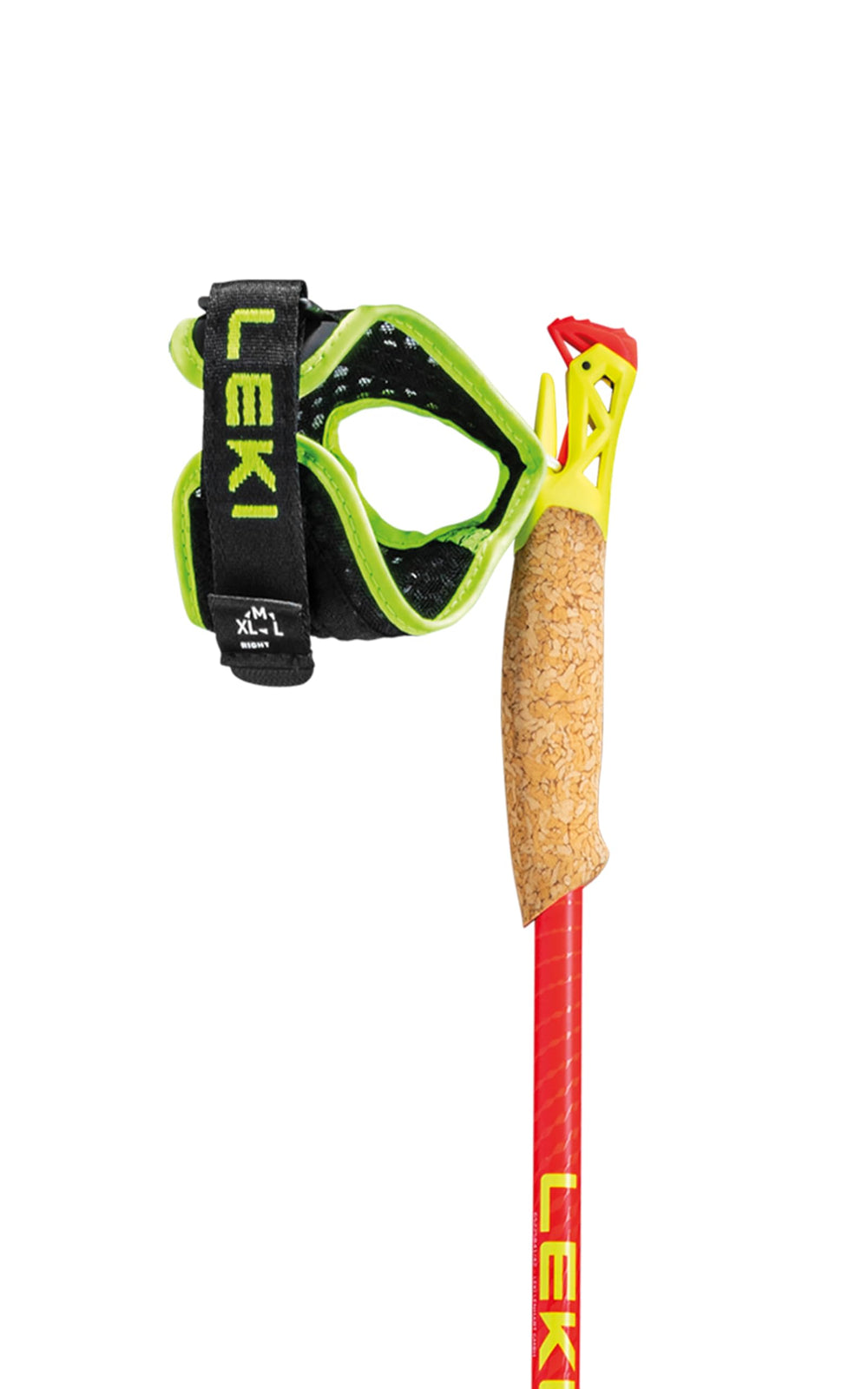LEKI Ultratrail FX.One folded pole beside its folding-pole bag.