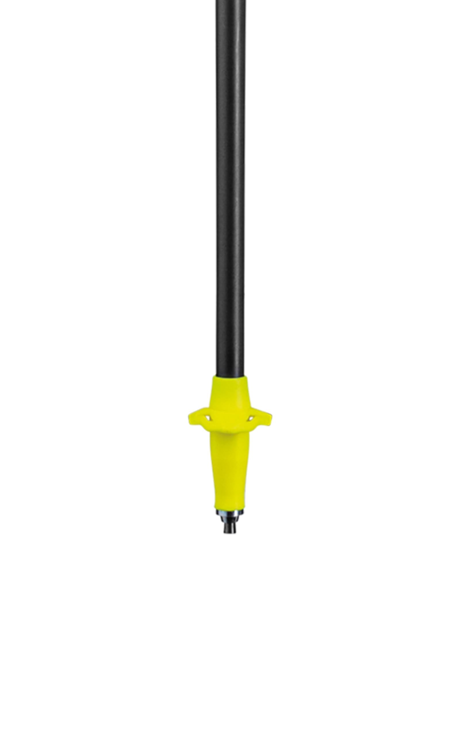 LEKI Ultratrail FX.One Trail Shark grip close highlights comfortable grip and detachable strap.