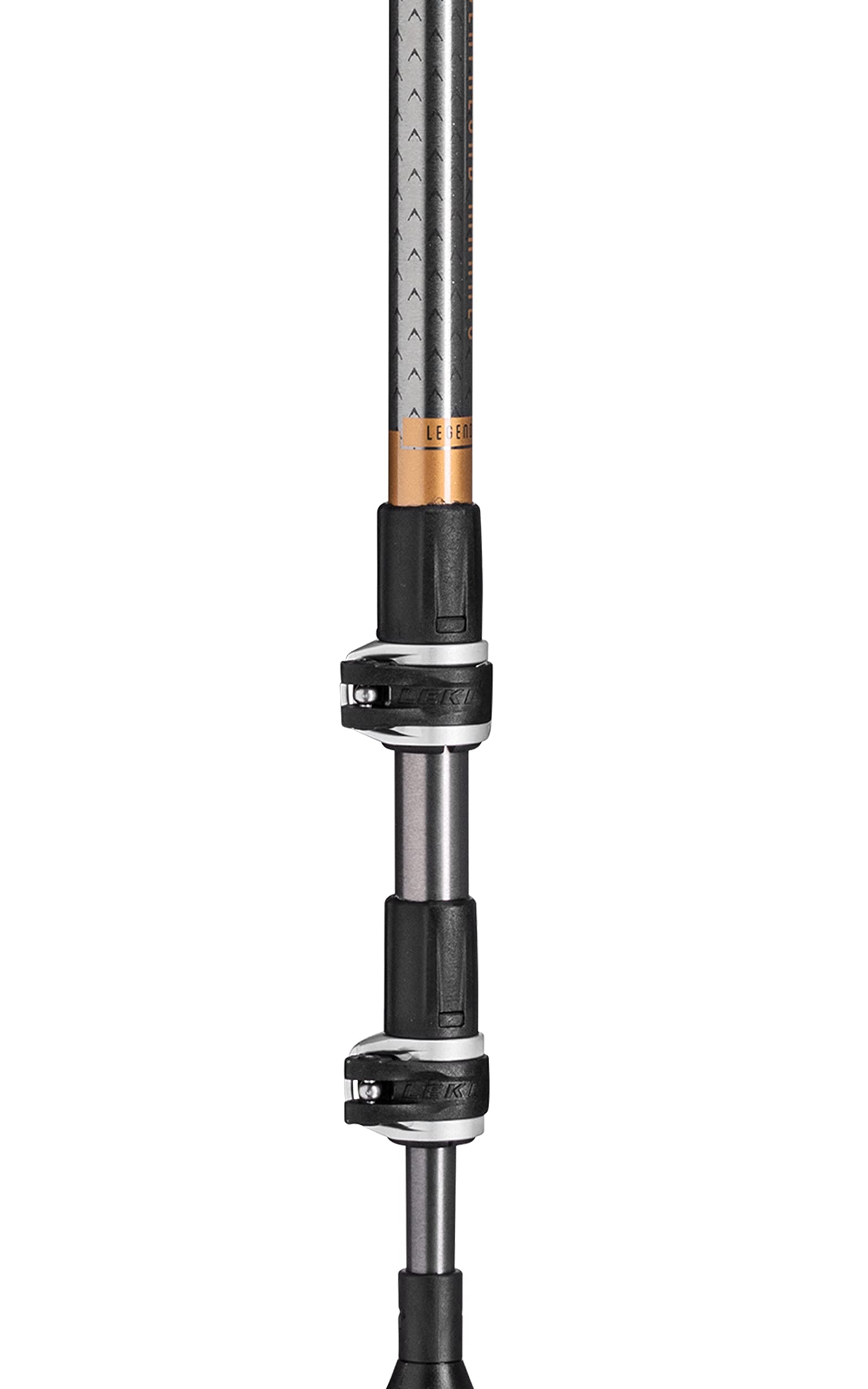 LEKI Wanderfreund Makalu Nordic basket aids stability on soft ground