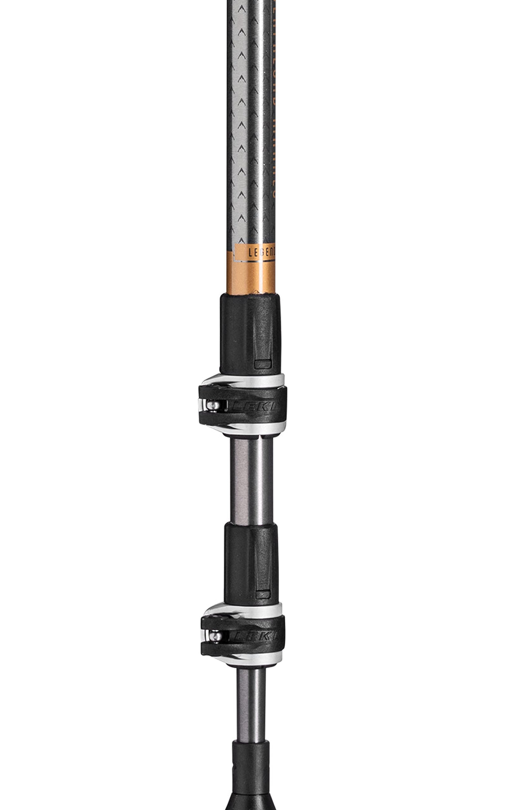 LEKI Wanderfreund Makalu Nordic basket aids stability on soft ground