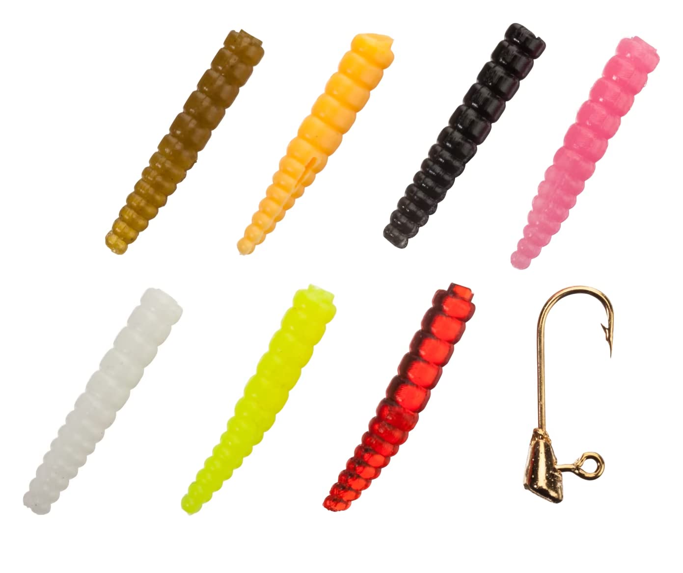 Includes 15 size 14 hooks for the Trout Magnet kit