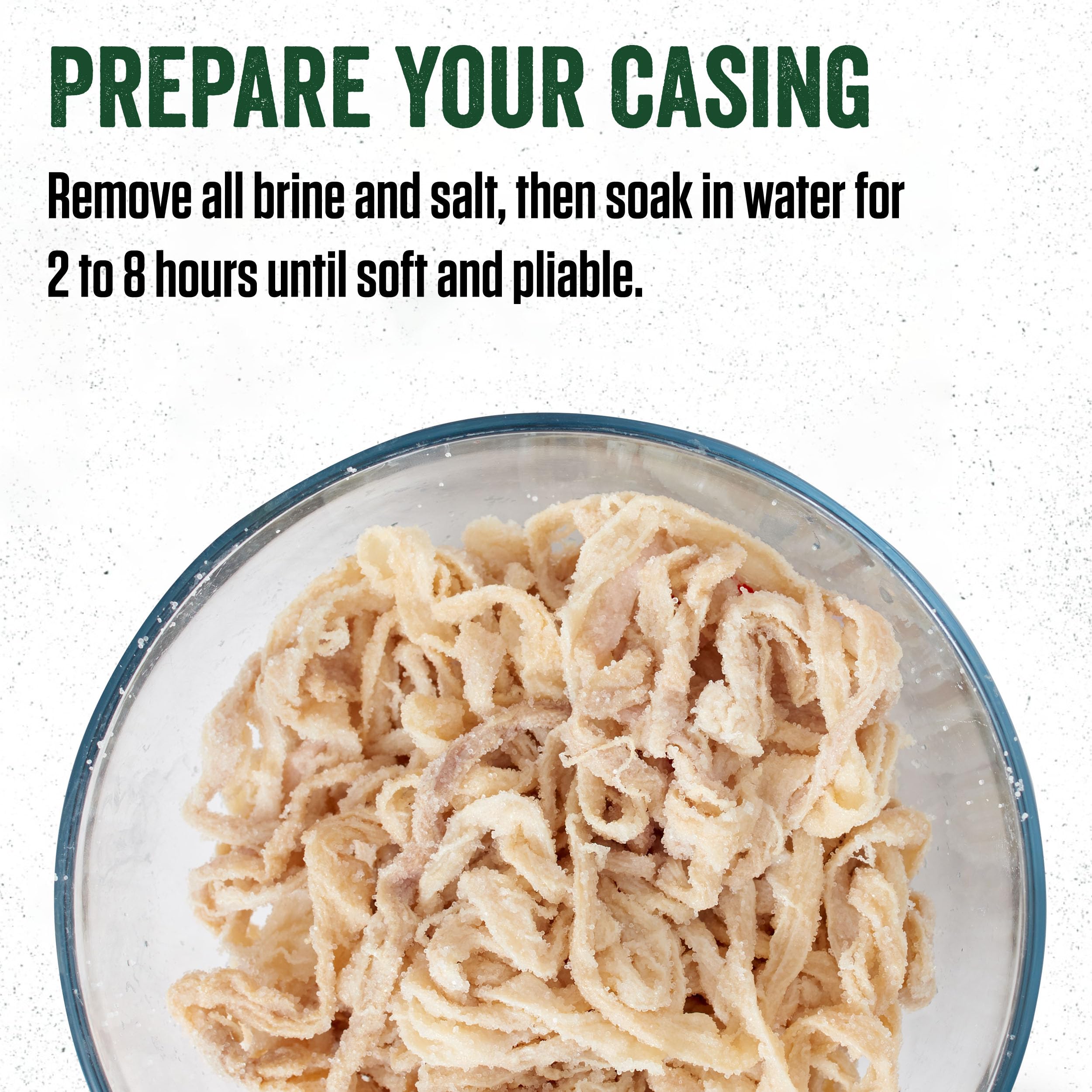 LEM casings are compatible with stuffing equipment for easy processing