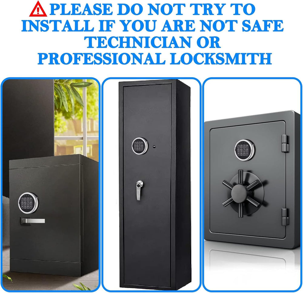 LEMOORE safe lock body assembly highlights durable construction