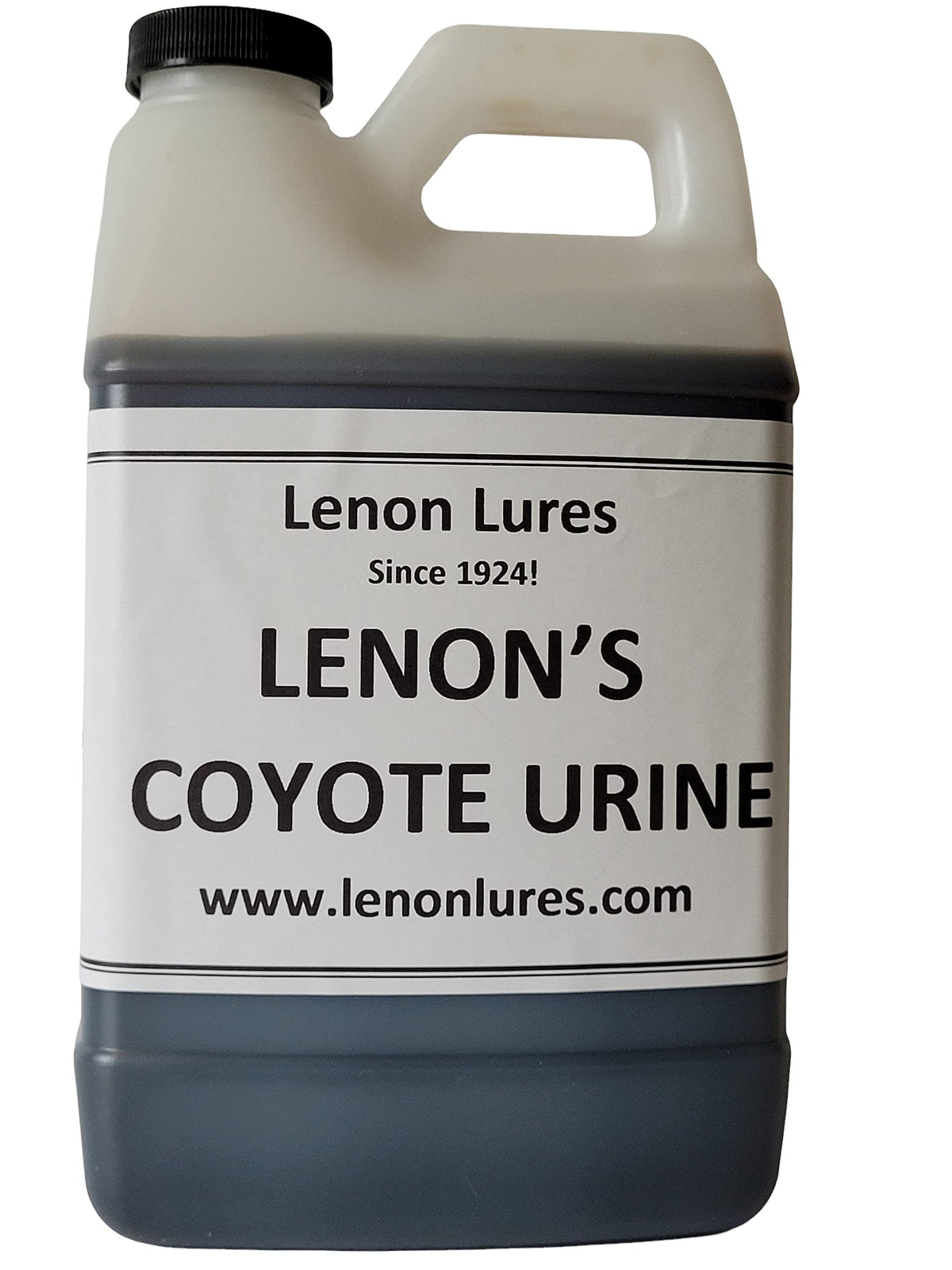 Lenon Lures Coyote Pure Urine bottle, scent-based lure for coyotes and other canines