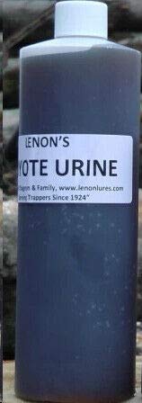 Lenon Lures Coyote Urine 16 oz bottle for scent-based predator management