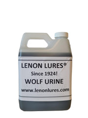 Lenon Lures Pure Wolf Urine quart, outdoor scent lure for wildlife attraction
