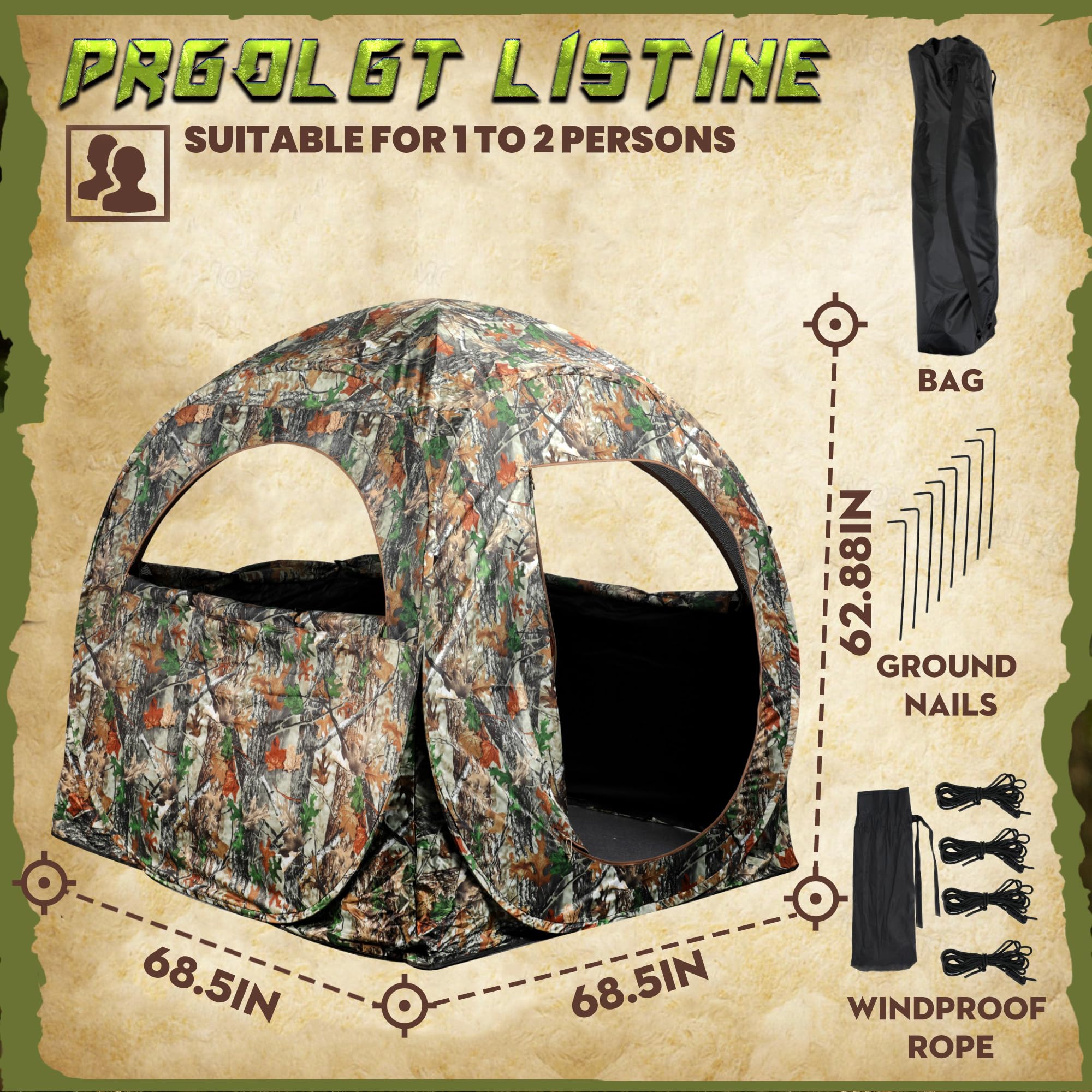 Lenotos camouflage fabric close-up shows terrain-blending concealment