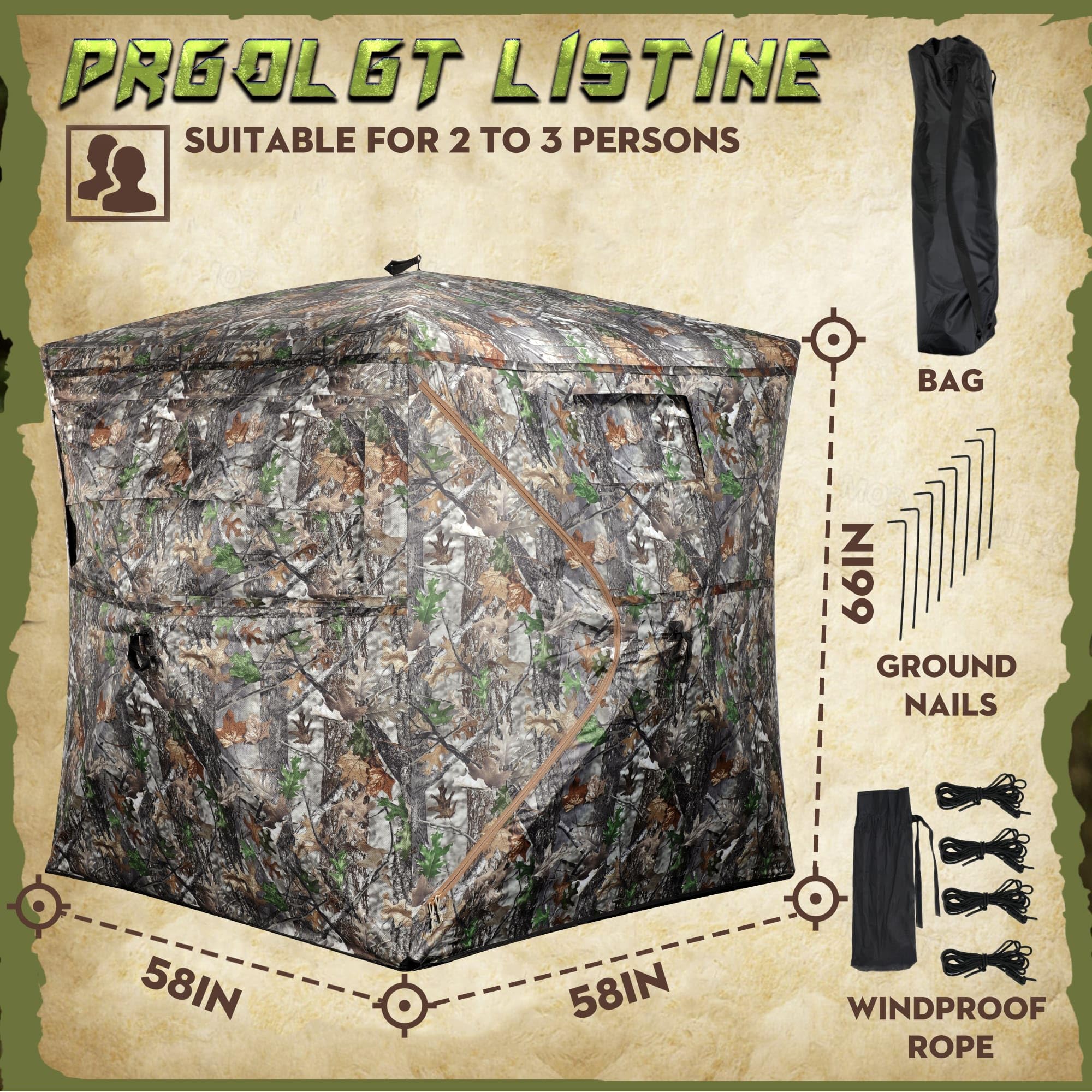 Lenotos 5-hub design with reinforced stitching enhances wind stability.