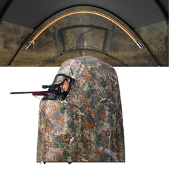 Lenotos lightweight 1-person blind folded for ultra-compact portability during remote hunts.