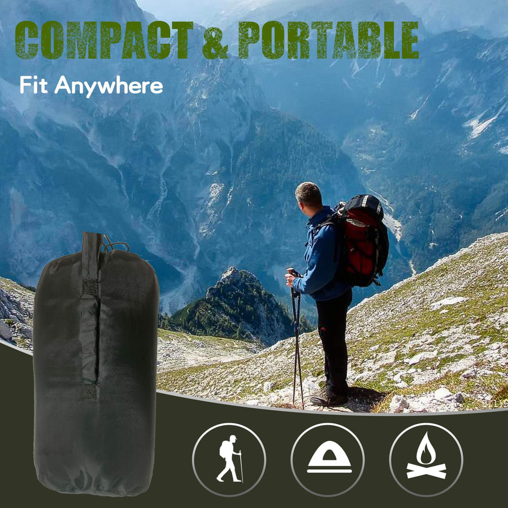 Lenotos Woobie Blanket camping-scene shows versatile warmth for camping trips