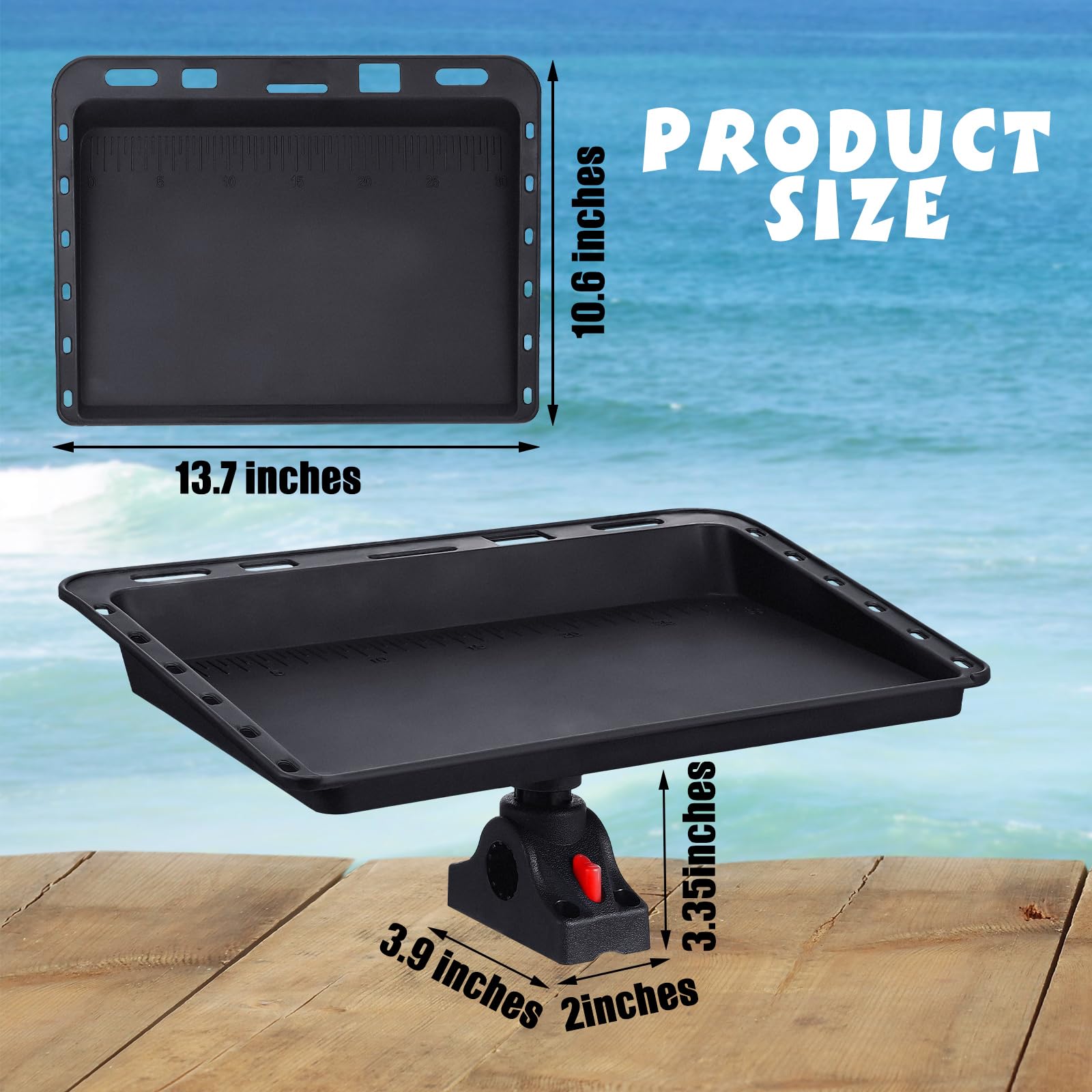 Close-up of knife slots on Lenwen cutting board