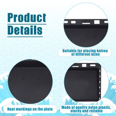 Close-up of nylon cutting surface showing durability