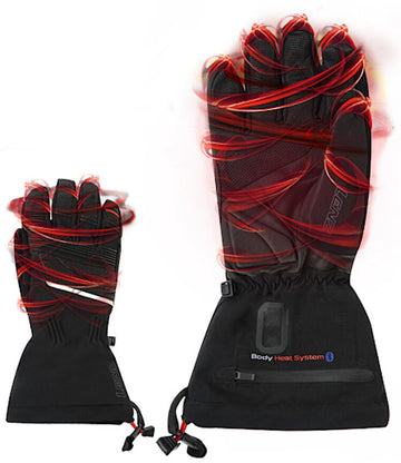 Lenz 6.0 elastic safety strap ensures secure fit during activity.