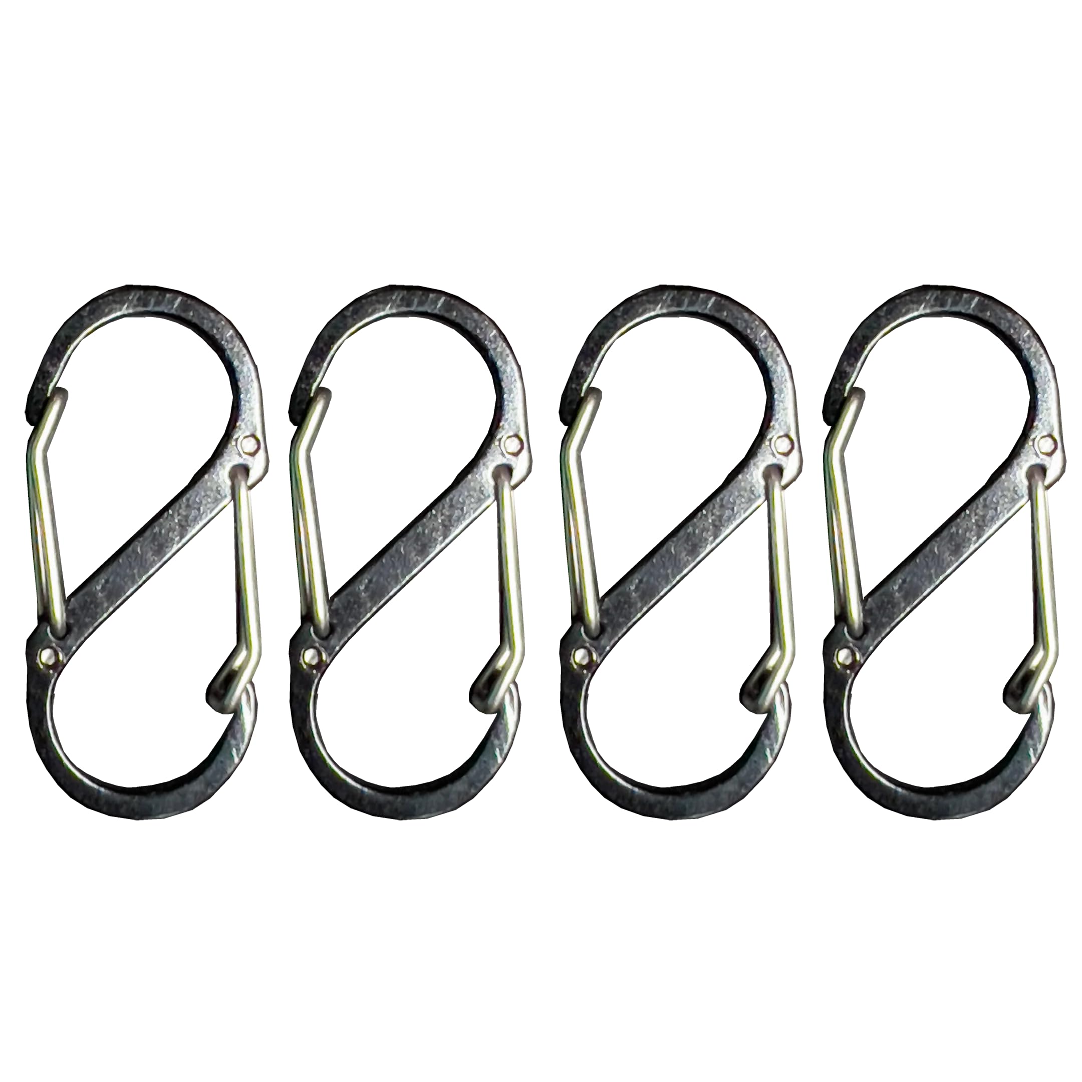 LEO Challenge Coins includes four added carabiners for organized key setup.