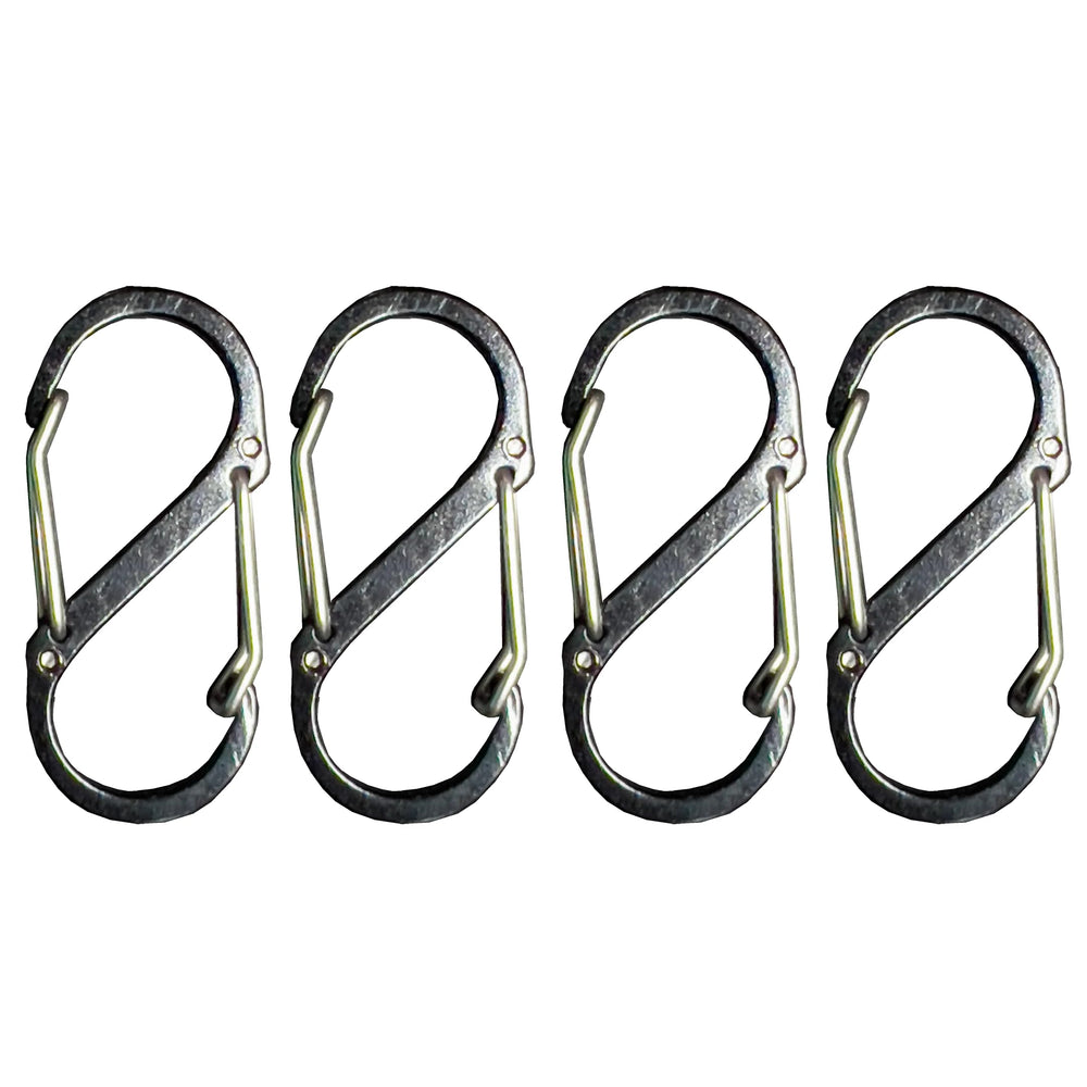 LEO Challenge Coins includes four added carabiners for organized key setup.