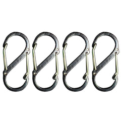 LEO Challenge Coins includes four added carabiners for organized key setup.