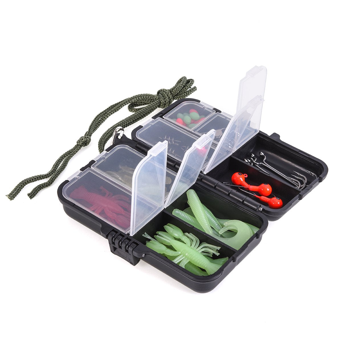 High quantity fishing gear carrier bag