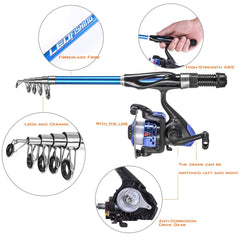 Leo spincast fishing reel for kids