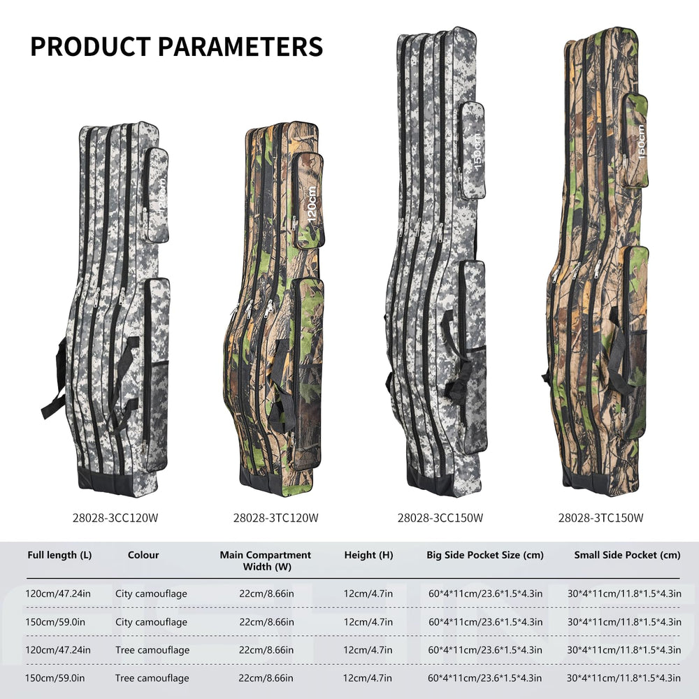 LEOFISHING reinforced piping and sturdy handles boost durability.