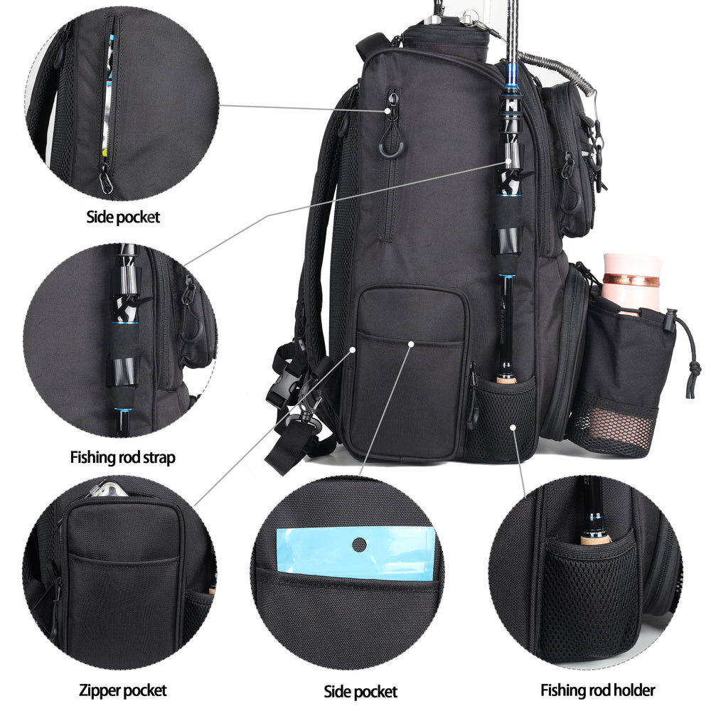 Durable water-resistant 900D Oxford fabric exterior