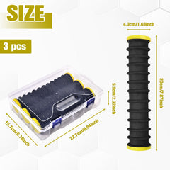 LEONTOOL leader holder with twelve slots reduces tangles and protects line integrity