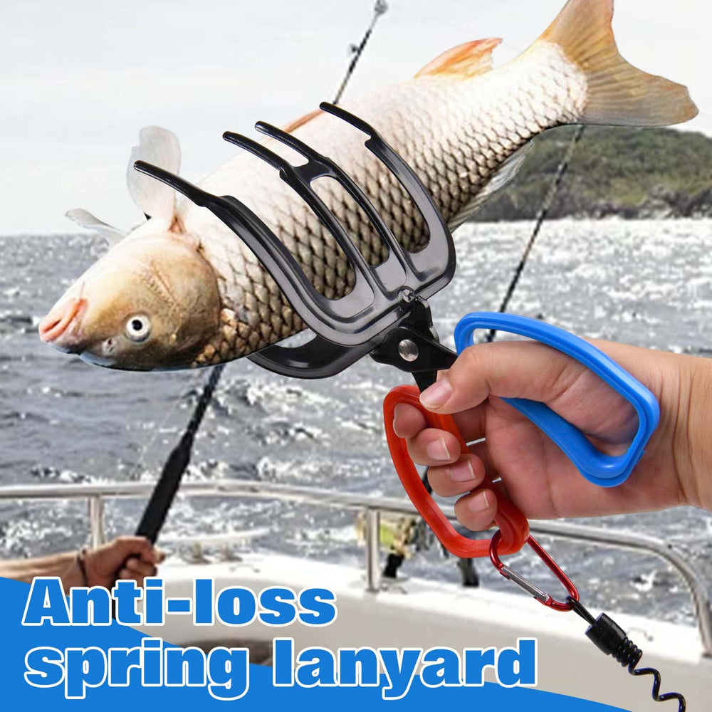 LEONTOOL spring-loaded safety lanyard prevents loss outdoors