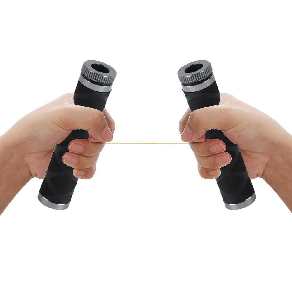 Leopacat line dragger knotting device shown for precise line spooling during fishing.