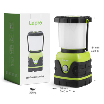 Lepro emergency hiking lantern suitable for power outages and outdoor adventures
