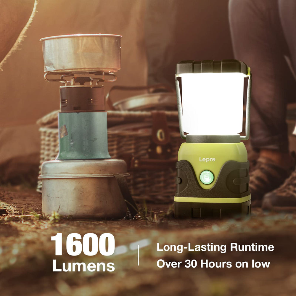 Lepro IPX4 water resistant lantern ideal for rain or splashes