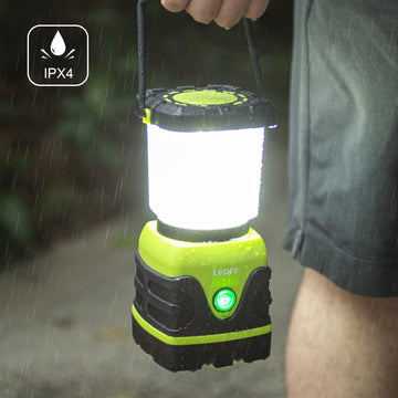 Lepro lantern comes with USB cable for easy recharging