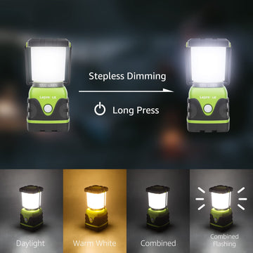 Lepro LE 1000LM lantern with four modes for versatile ambiance.
