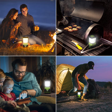 Lepro LE 1000LM lantern compact design for portable camping lighting.
