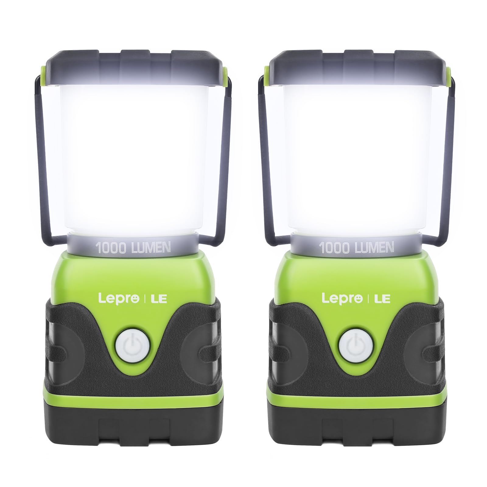Lepro LE 1000LM lantern front view, providing reliable campsite illumination.