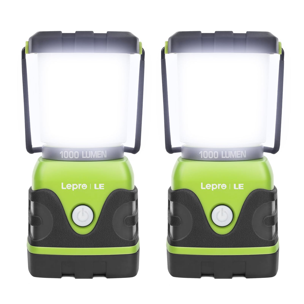 Lepro LE 1000LM lantern front view, providing reliable campsite illumination.