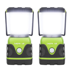 Lepro LE 1000LM lantern front view, providing reliable campsite illumination.
