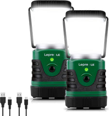 Lepro Lighting EVER LED camping lantern 1000lm for bright outdoor illumination and emergency preparedness.