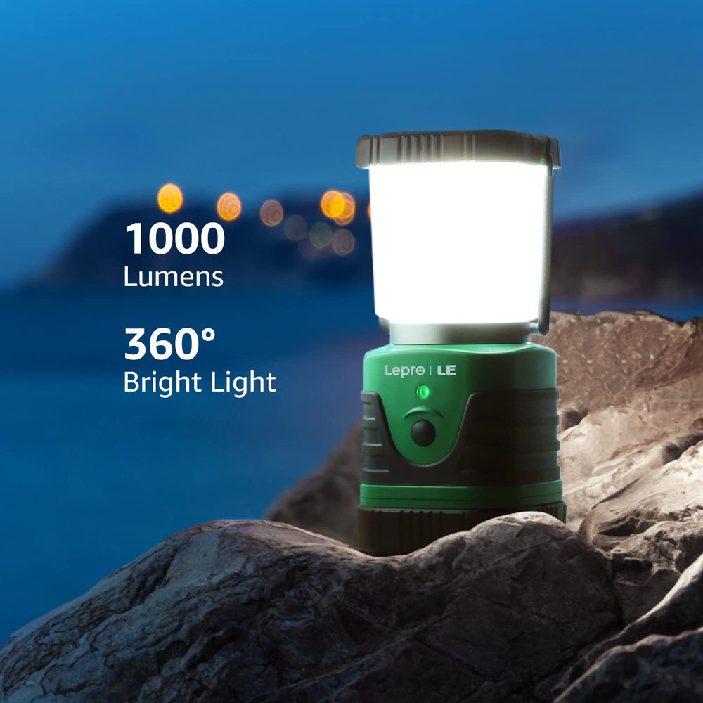 Lepro Lighting EVER lantern hanging hook enables versatile overhead lighting in tents.