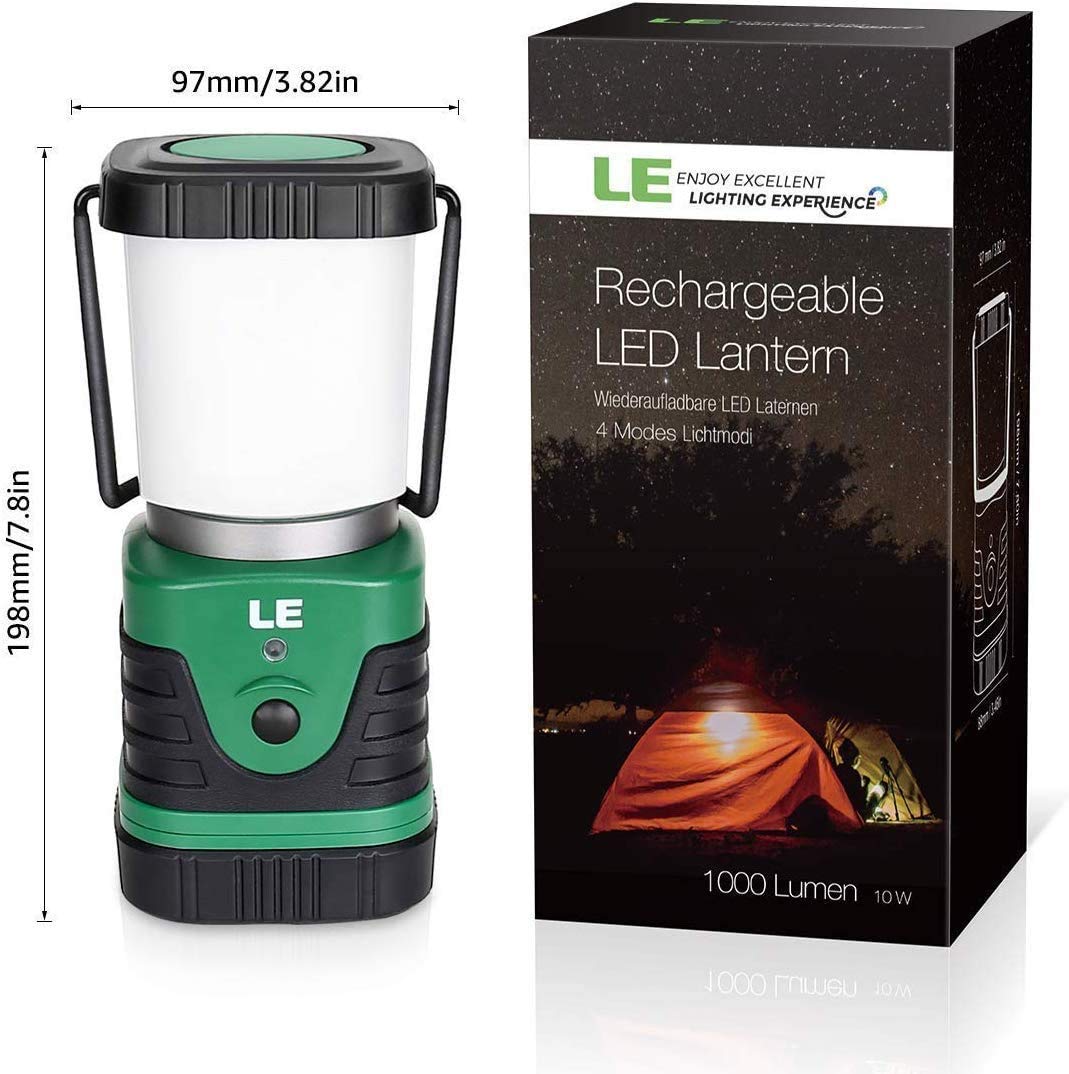 Lepro Lighting EVER lantern portable design fits compact kits and backpacks.