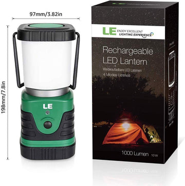 Lepro Lighting EVER lantern portable design fits compact kits and backpacks.
