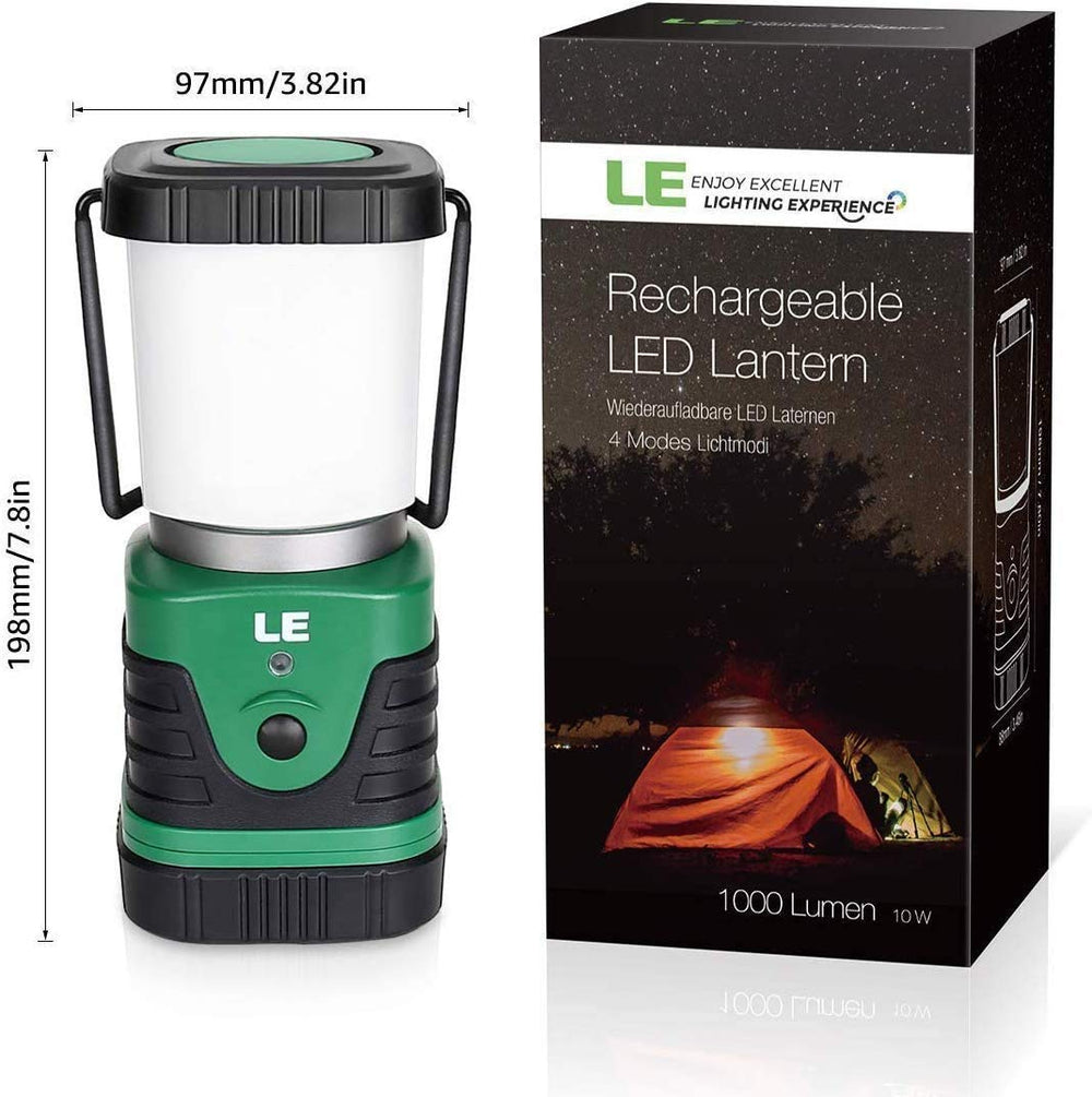 Lepro Lighting EVER lantern portable design fits compact kits and backpacks.